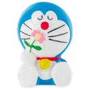 Figura-de-Doraemon-com-flor-PVC
