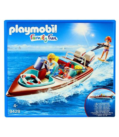 lancha motora playmobil