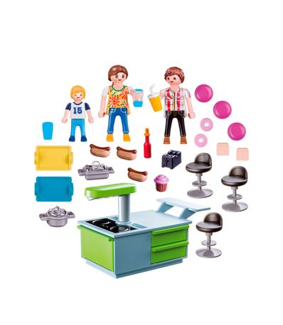 playmobil city life cocina