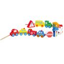 Carros-de-arrastar-de-madeira