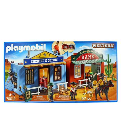 ciudad del oeste playmobil