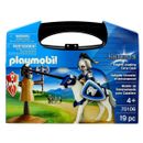 Playmobil-Knights-Maletin-Entrenamiento-Caballero