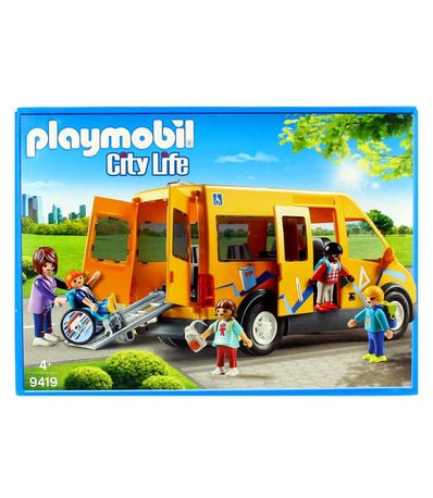 playmobil city life autobus
