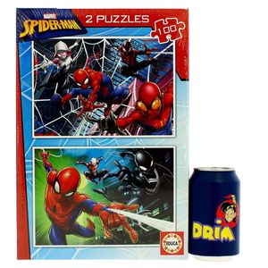 Spiderman-Puzzle-2x100-Pieces_2