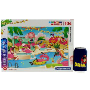 Puzzle-Flamingos-Party-104-Pecas_2