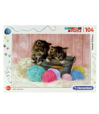 Puzzle-Chatons-104-Pieces