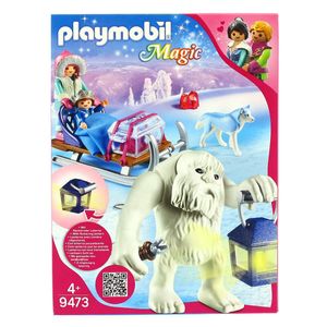 Playmobil-Magic-Trol-de-Neve-com-Treno