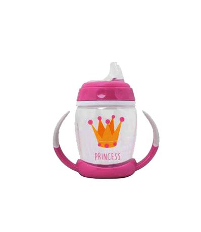 Tasse-avec-embout-en-silicone-270-Ml-Rose