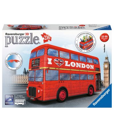 Puzle-3D-Bus-London