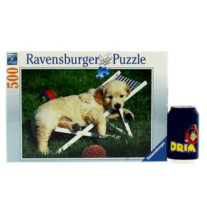 Puppies-Puzzle-Golden-Retriver-500-Pieces_2