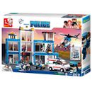 Comando-da-policia-de-blocos-de-construcao-de-Sluban