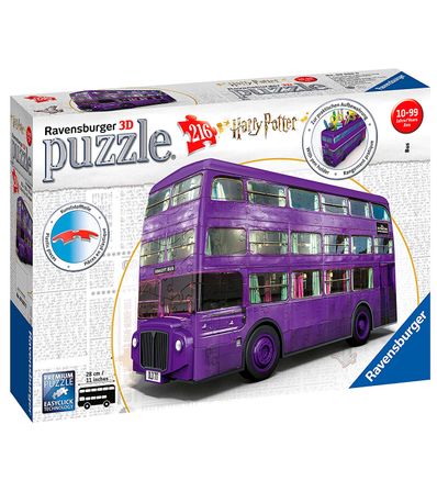 Harry-Potter-Puzzle-3D-Night-Bus