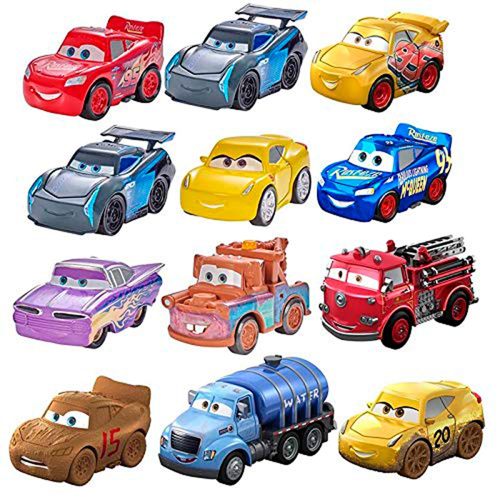 Cars Mini Racers Pack 3 Míni Veículos Sortidos - drimjuguetespt