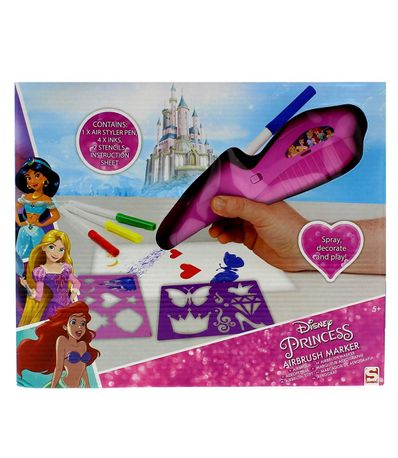 Pacote-de-aerografo-das-princesas-da-Disney