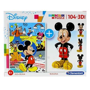 Mickey-Mouse-Puzzle-104-pecas-com-modelo-3D