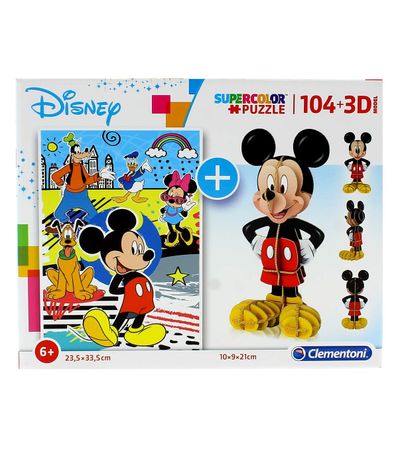 Mickey-Mouse-Puzzle-104-pecas-com-modelo-3D