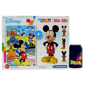 Mickey-Mouse-Puzzle-104-pecas-com-modelo-3D_2