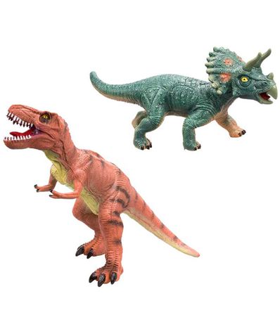 Dinosaure-en-mousse-avec-son-assorti