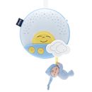 Projetor-de-painel-azul-do-sol