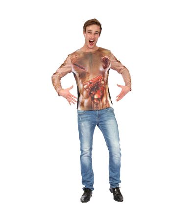 Deguisement-T-shirt-zombie