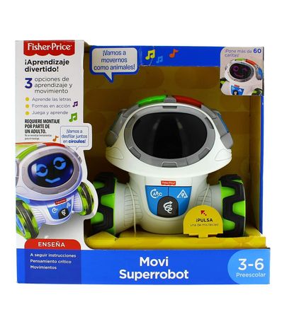 fisher price movi superrobot juguetes mattel