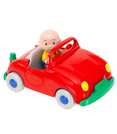 Caillou-Pull-Back-Vehicle-Red