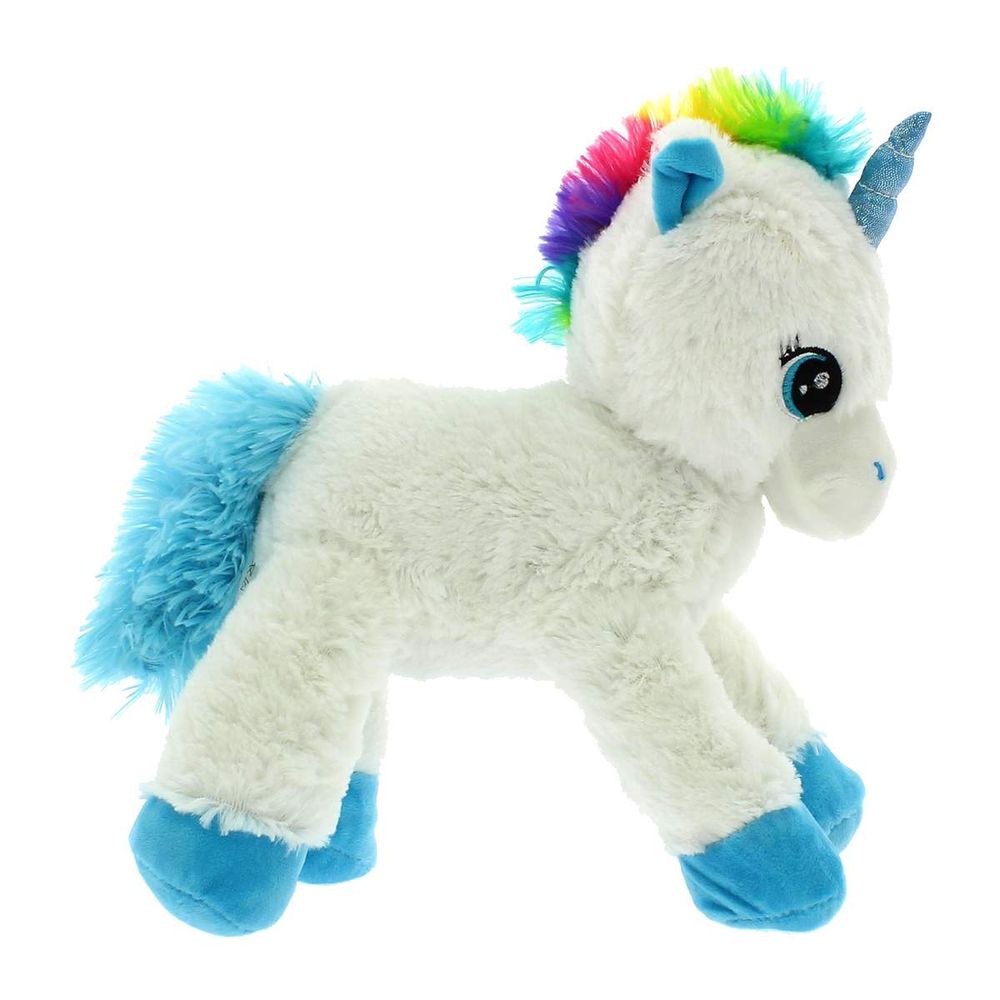 peluche licorne bleu