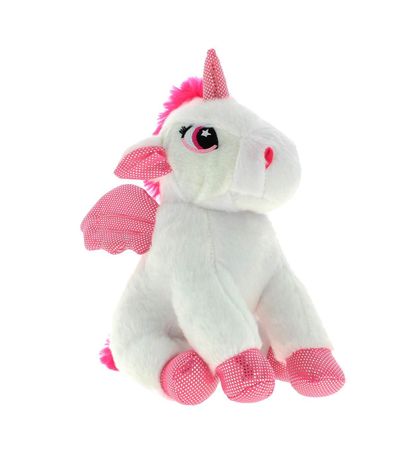 peluche unicornio blanco