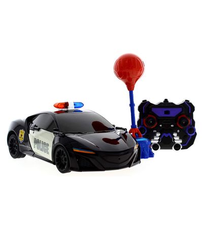 Voiture-robot-transformable-de-la-police