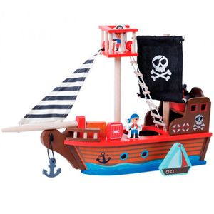 Navio-pirata-de-madeira