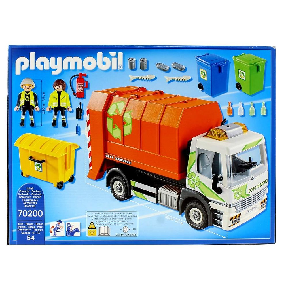 Playmobil City Life Camión de Reciclaje drimjuguetesfr