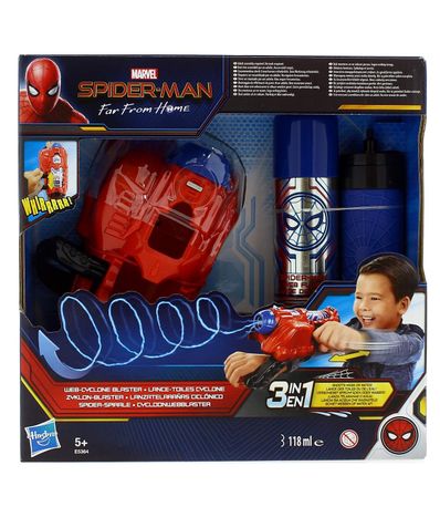 muñeco spiderman lanza telarañas