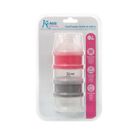 Dispensador-empilhavel-rosa---cinza-de-4-fotos