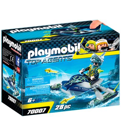 Playmobil-Top-Agents-TEAM-SHARK-Rocket-Ship