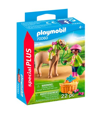 Playmobil-Special-Plus-Girl-avec-poney