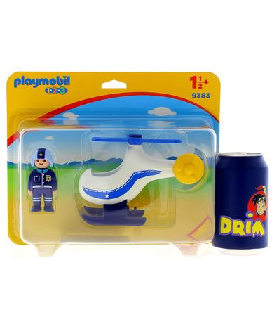 helicoptero playmobil 123