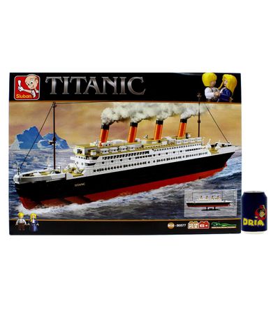 lego titanic caja