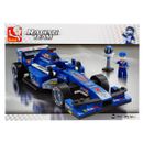 Sluban-Blocos-de-Construcao-Carro-F1-Azul