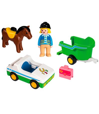 coche de caballos playmobil