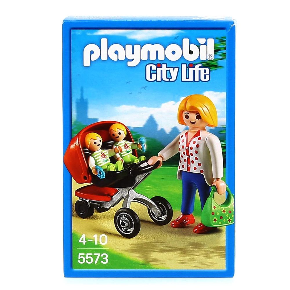 carro gemelar playmobil