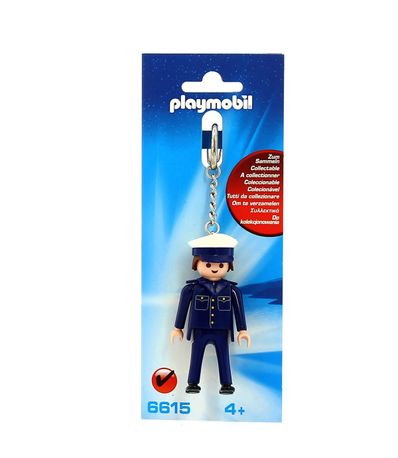 Playmobil-Porte-cles-Police