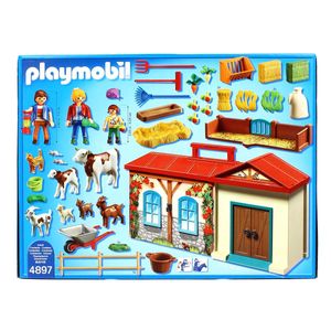 Playmobil Country Ferme transportable - Drimjouet