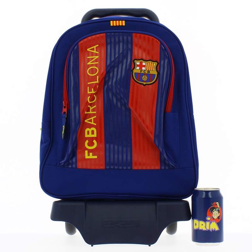 Icon Sports FC Barcelona Adult Football Fan Soccer Backpack [Red