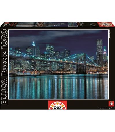 Puzzle-1000-pcs-Manhattan-nuit