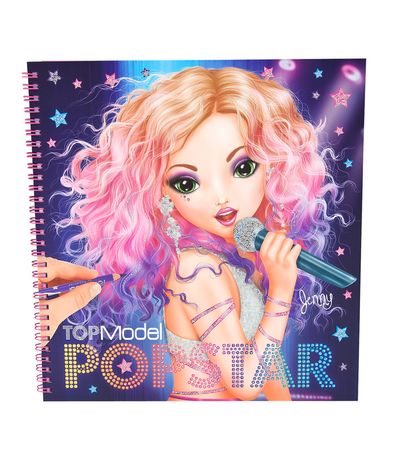 Popstar-Coloring-Top-Model-Notebook
