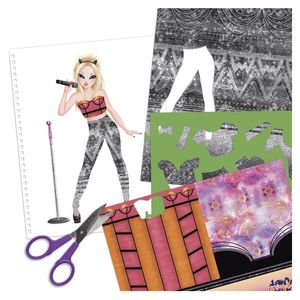 Popstar-Coloring-Top-Model-Notebook_2