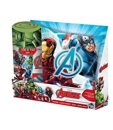 Couverture-Avengers-et-oreiller