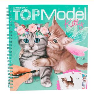 Top-Model-Livre-de-Coloriage-Kitty