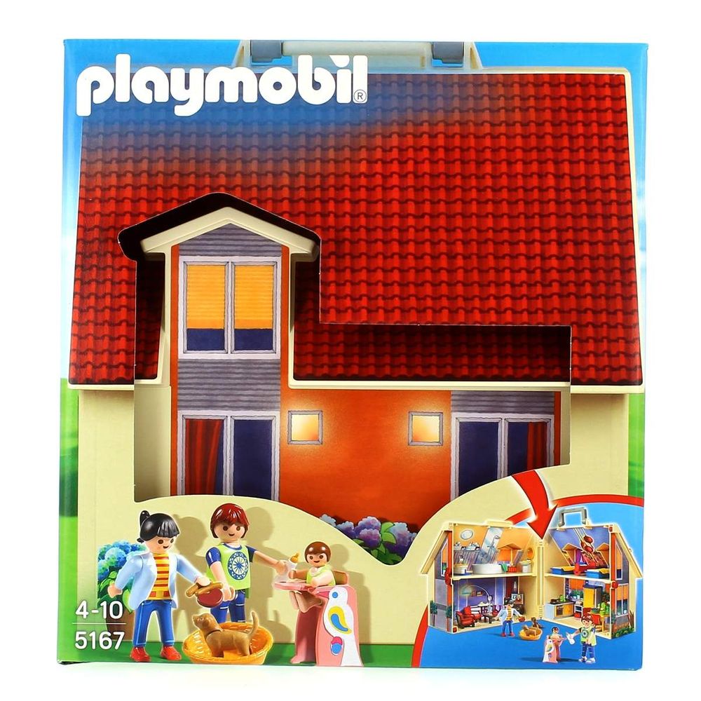 casa de muñecas maletin playmobil