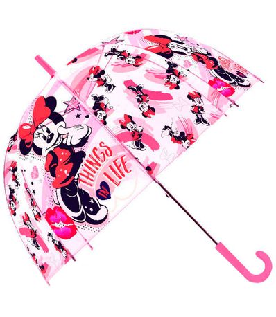 Parapluie-transparent-automatique-Minnie-Mouse